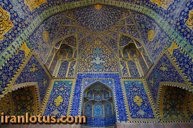 کاشیکاری مسجد امام اصفهان